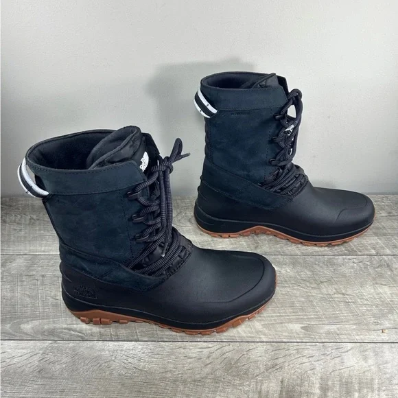 The North Face Shoes The North Face Yukiona Black Leather - Main Image